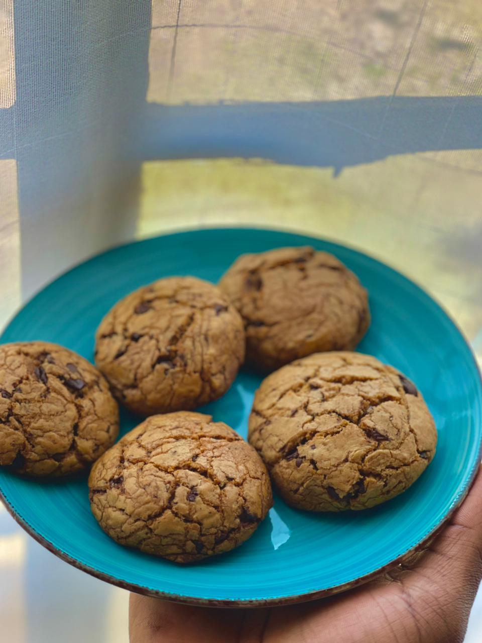 photo of chocolate chip cookies